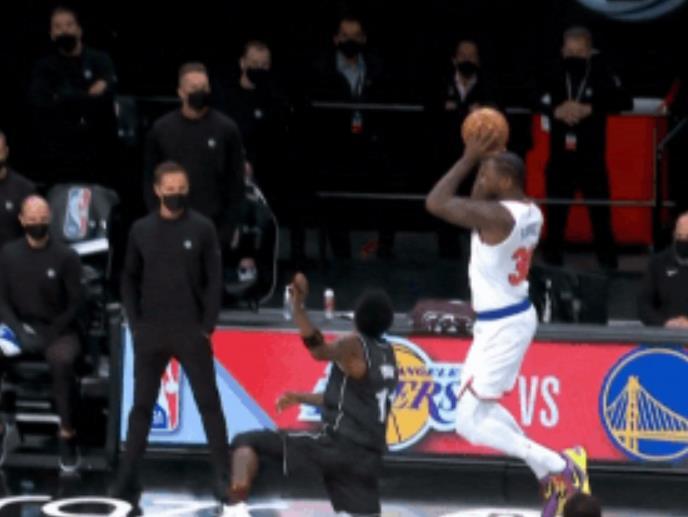  布伦森末节独揽十五分，尼克斯主场逆转篮网抢占季后赛主动